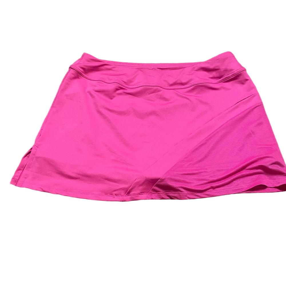 Inphorm raspberry pink tennis/pickleball skirt - size Xl - NWT - Picture 2 of 7